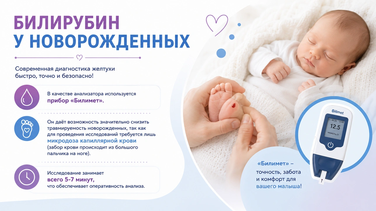 Билирубин у новорожденных