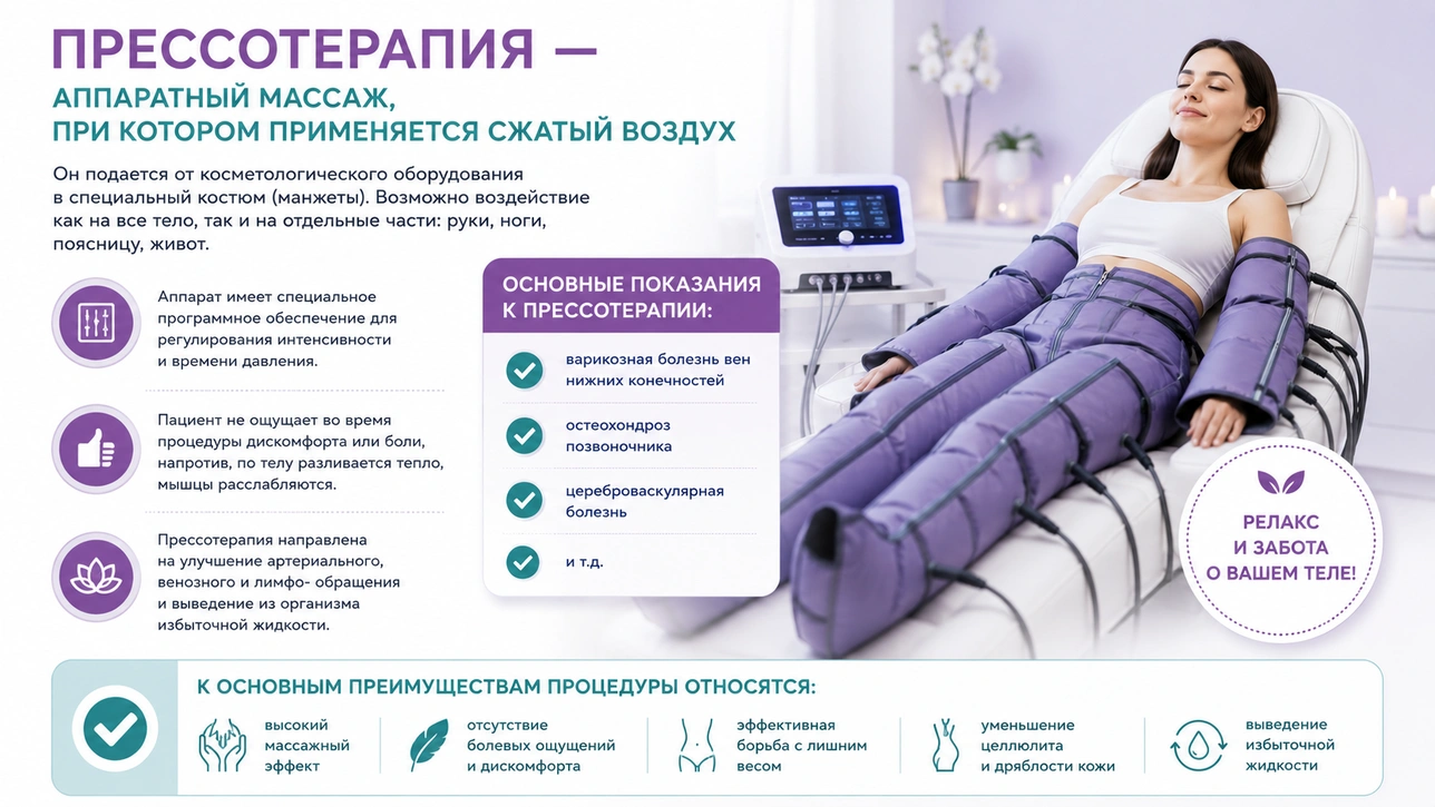 Прессотерапия в КДЦ
